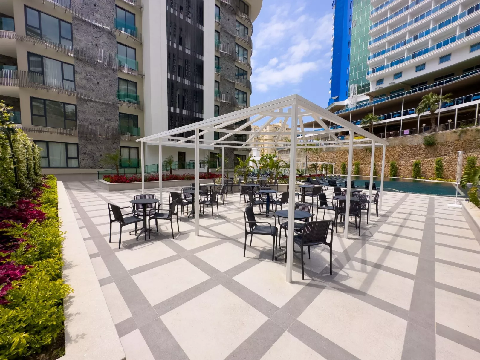 Qoople Excellence A-45 neue Wohnung am Meer - Dehors