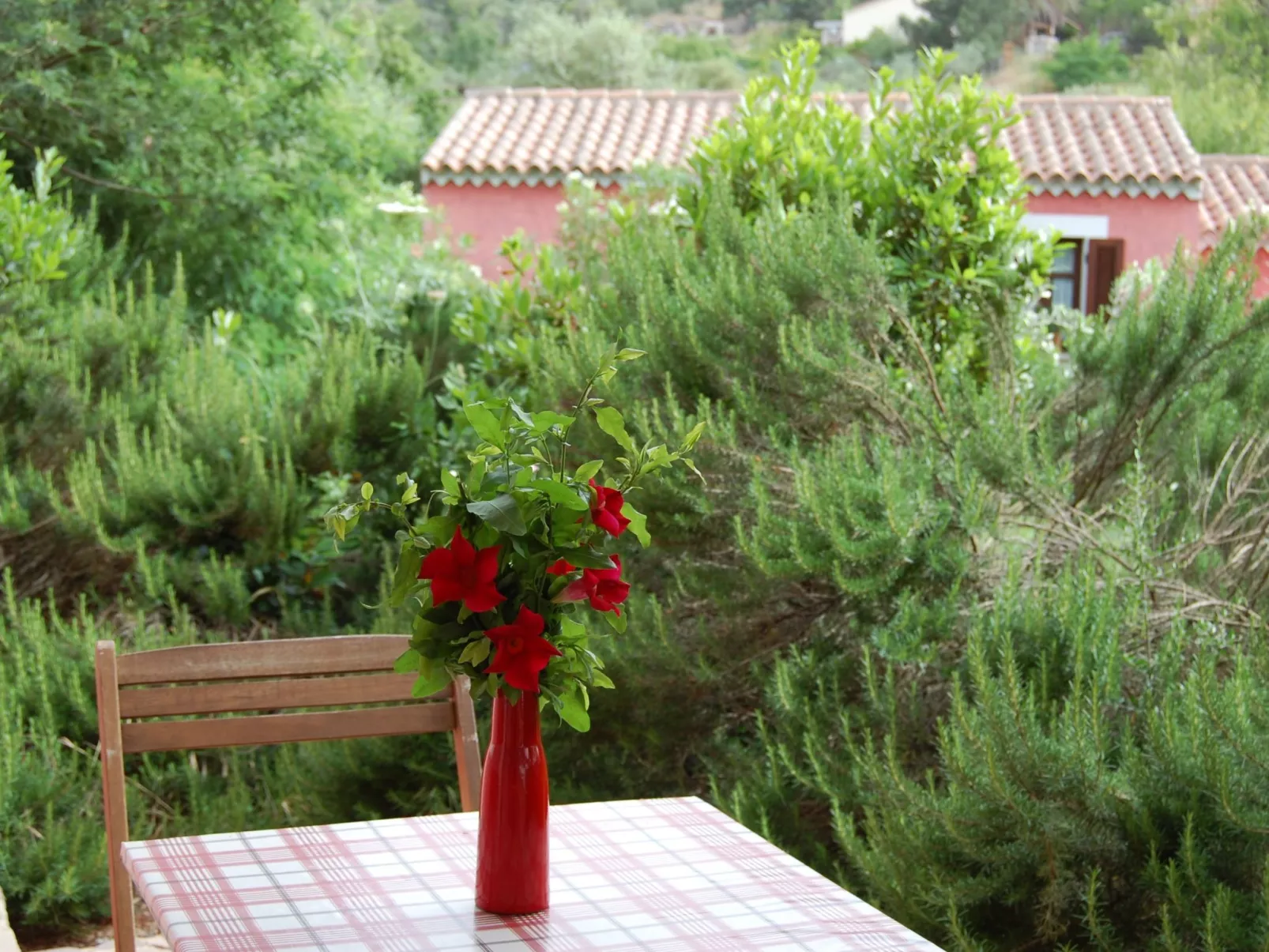 Zimmer für 3 Personen - Draußen