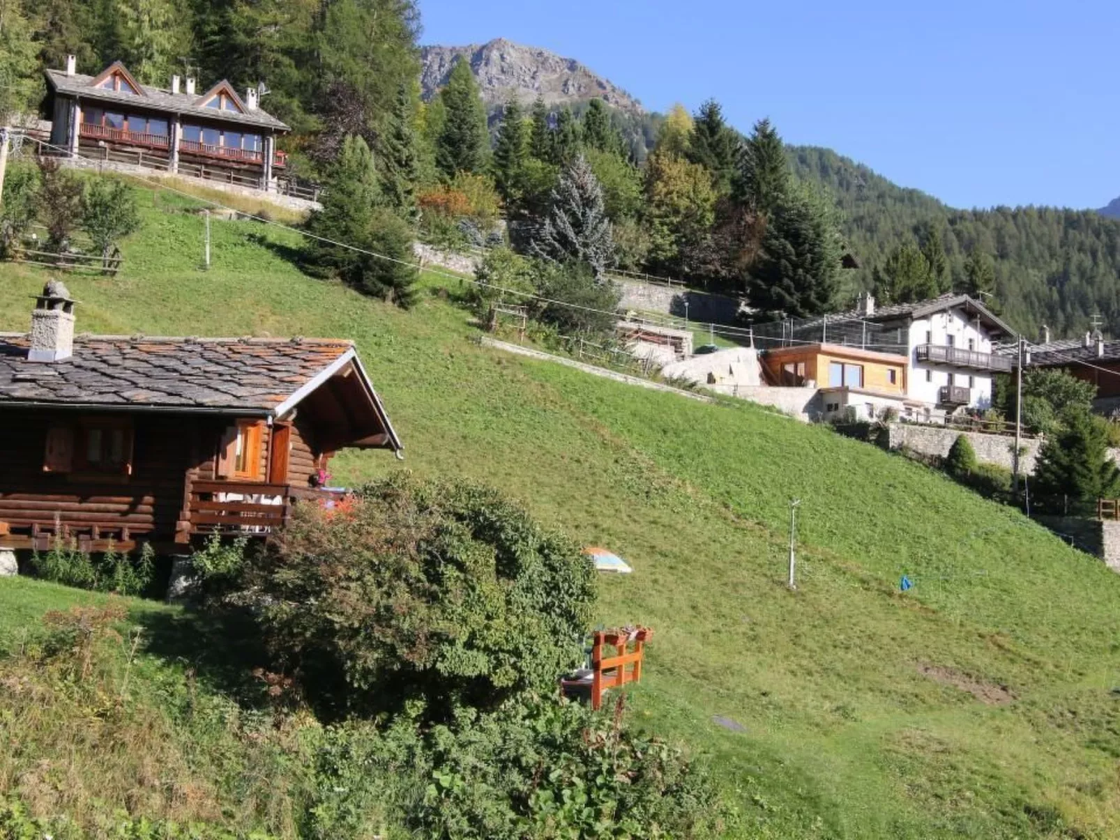 'Lo Chalet' der Balkon über dem Matterhorntal - Outside