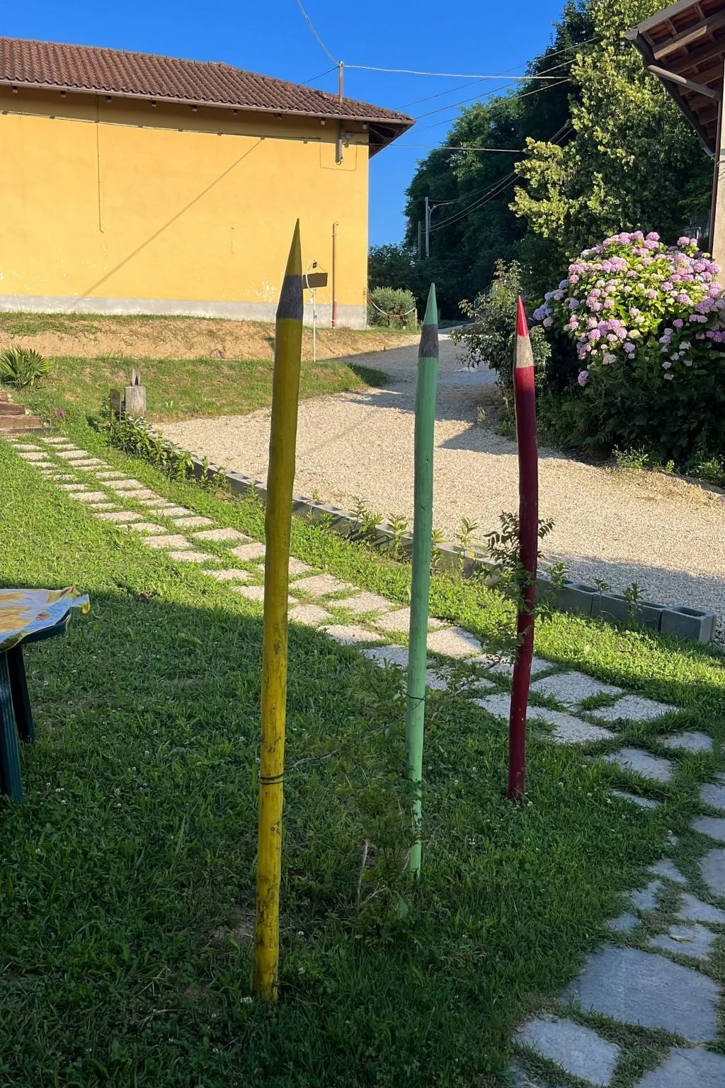 Orchideen-Zimmer - Draußen