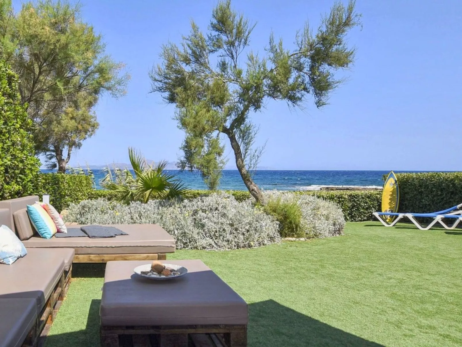 Gemütliches Ferienhaus in Urbanització S'estanyol mit Privatem Pool - Drinnen