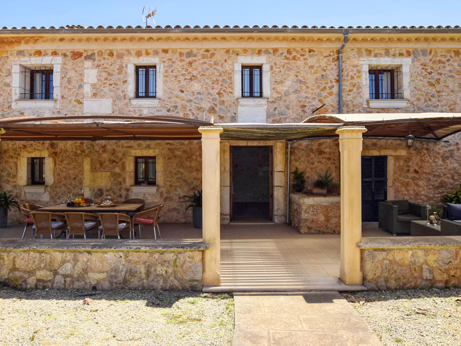 Restauriertes Landhaus in Búger - Inside