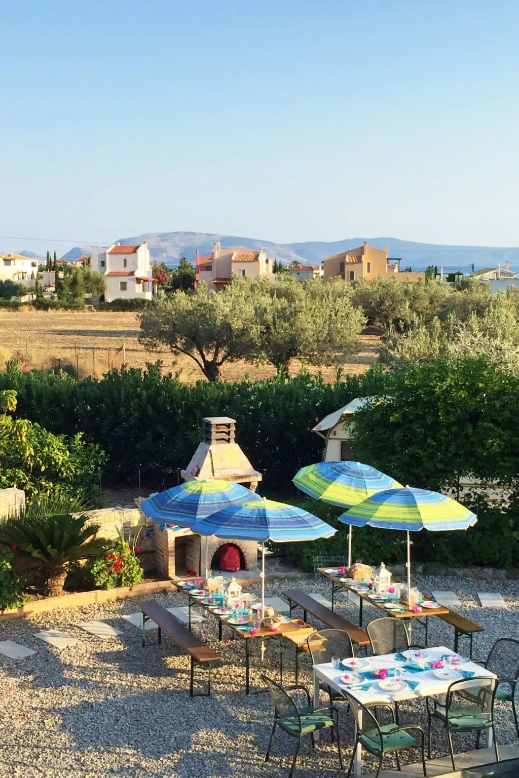 In Ermioni mit gemeinschaftlichem Pool, Grill und Terrasse - Draußen