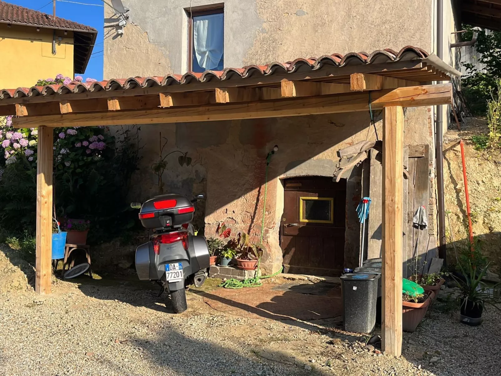 Orchideen-Zimmer - Draußen