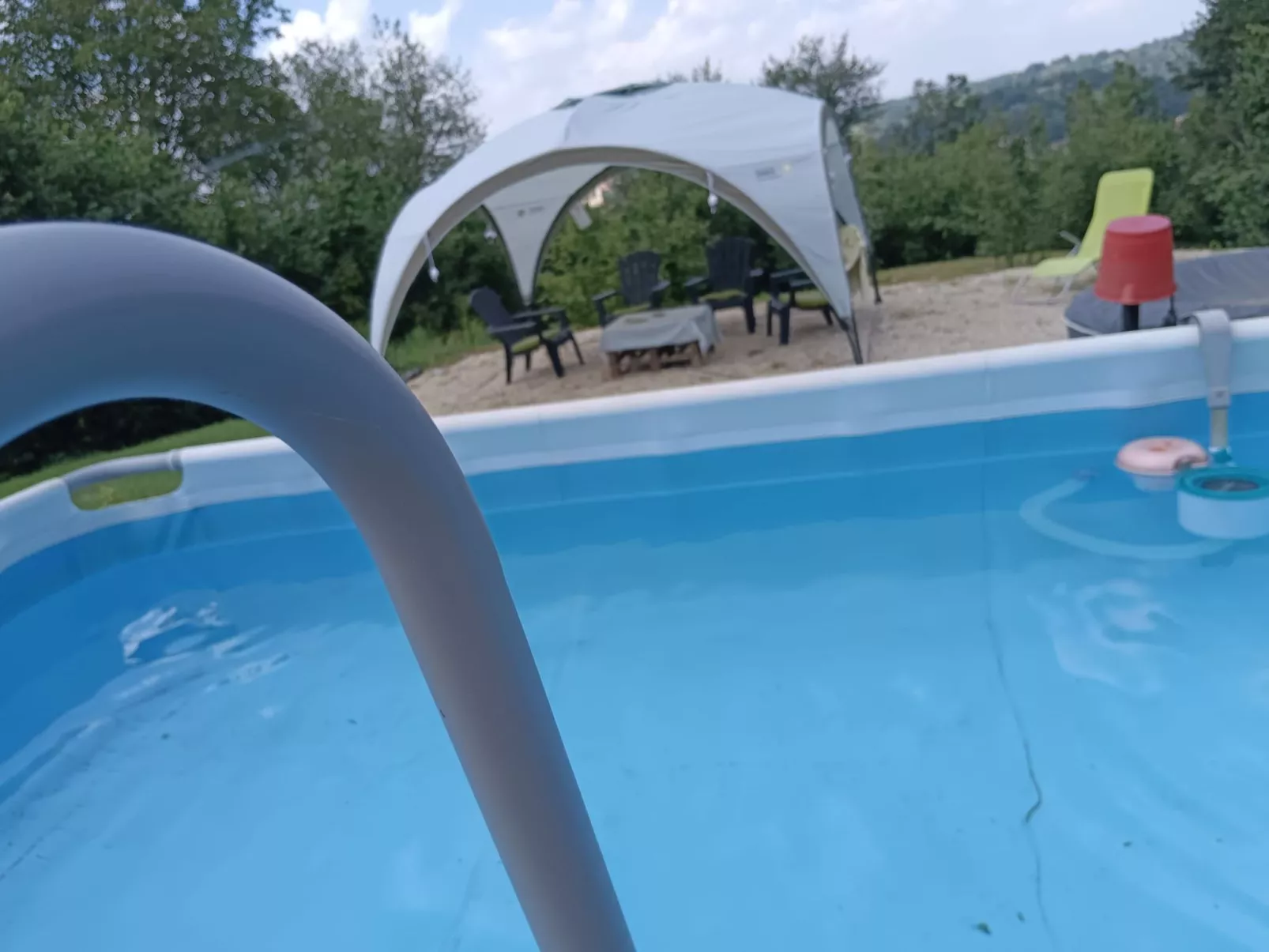 Orchideen-Zimmer - Draußen