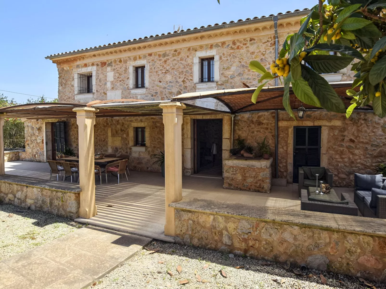 Restauriertes Landhaus in Búger - Inside