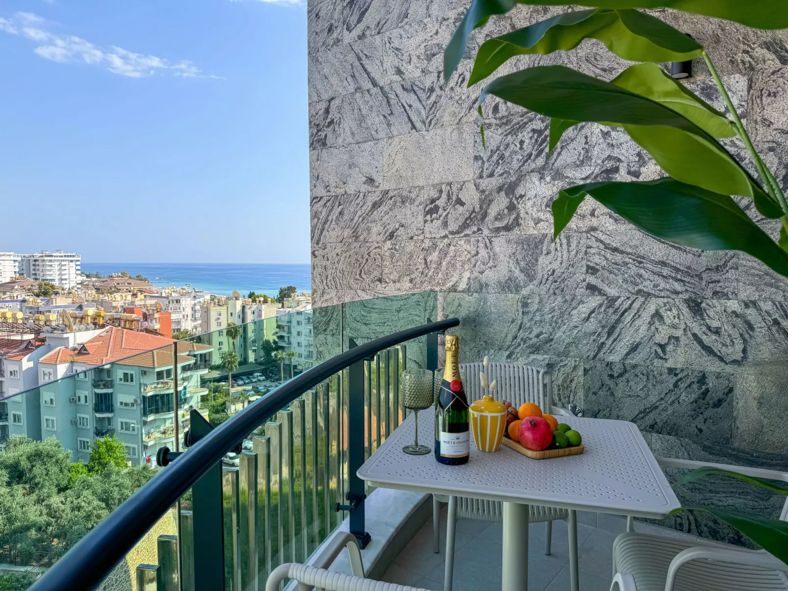 Qoople Eхсellence C-49 neue Wohnung am Meer - Dehors