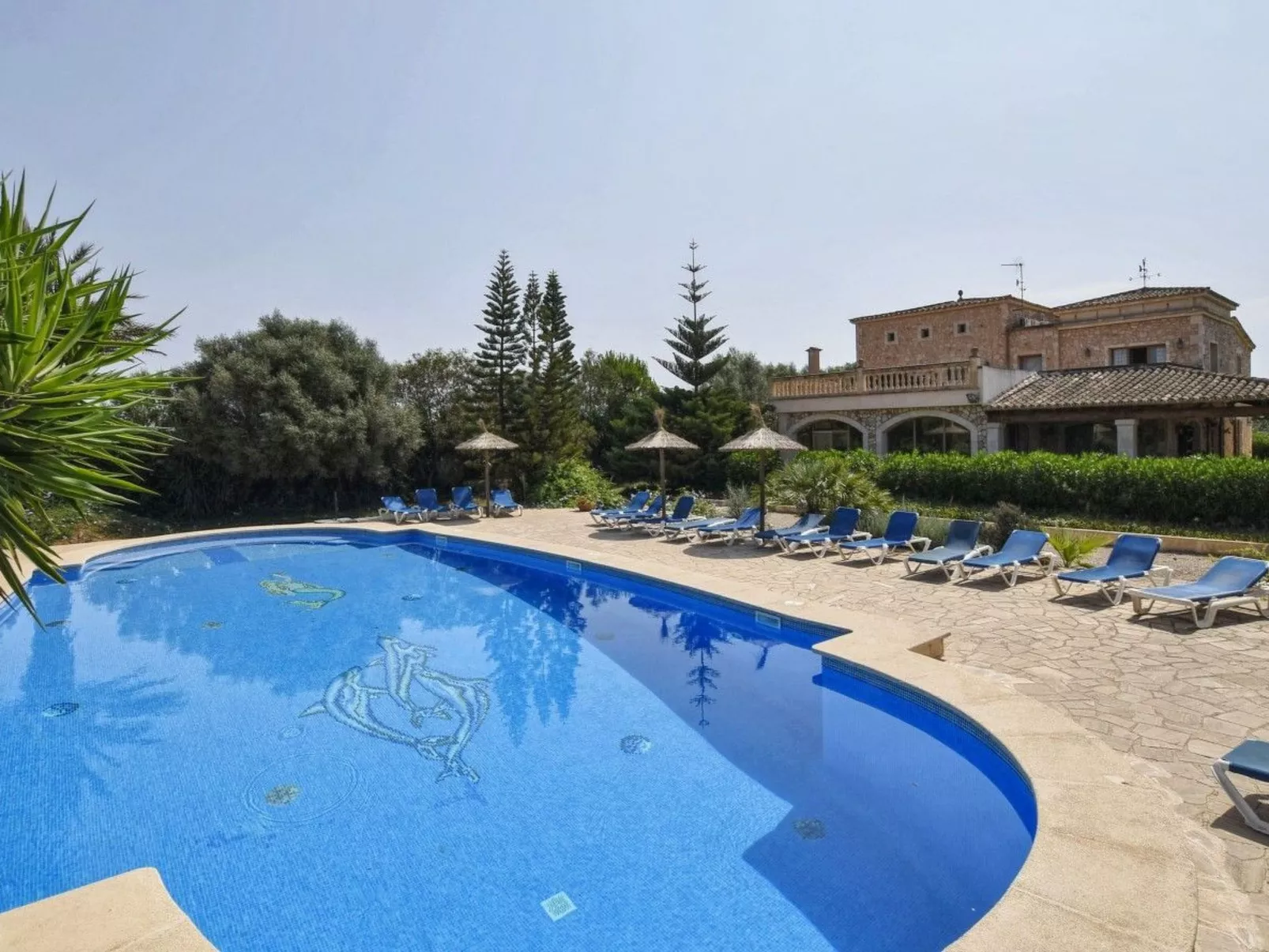 In Campos mit Privatem Pool - Draußen