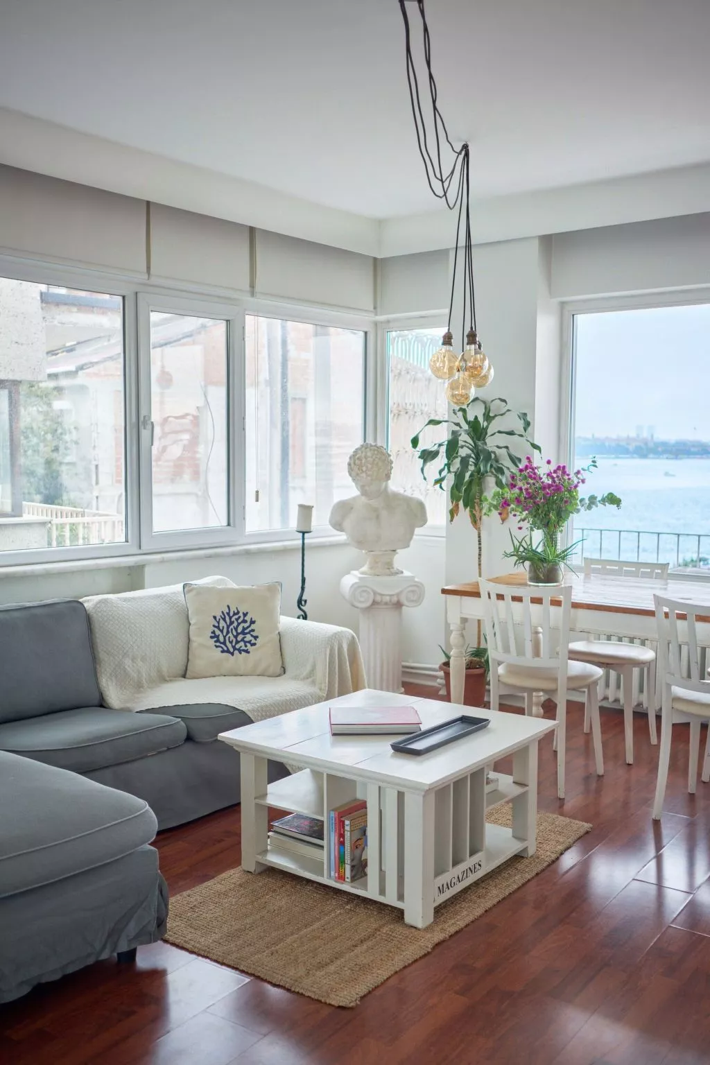 Wohnung mit Blick auf die Halbinsel von Istanbul - Drinnen