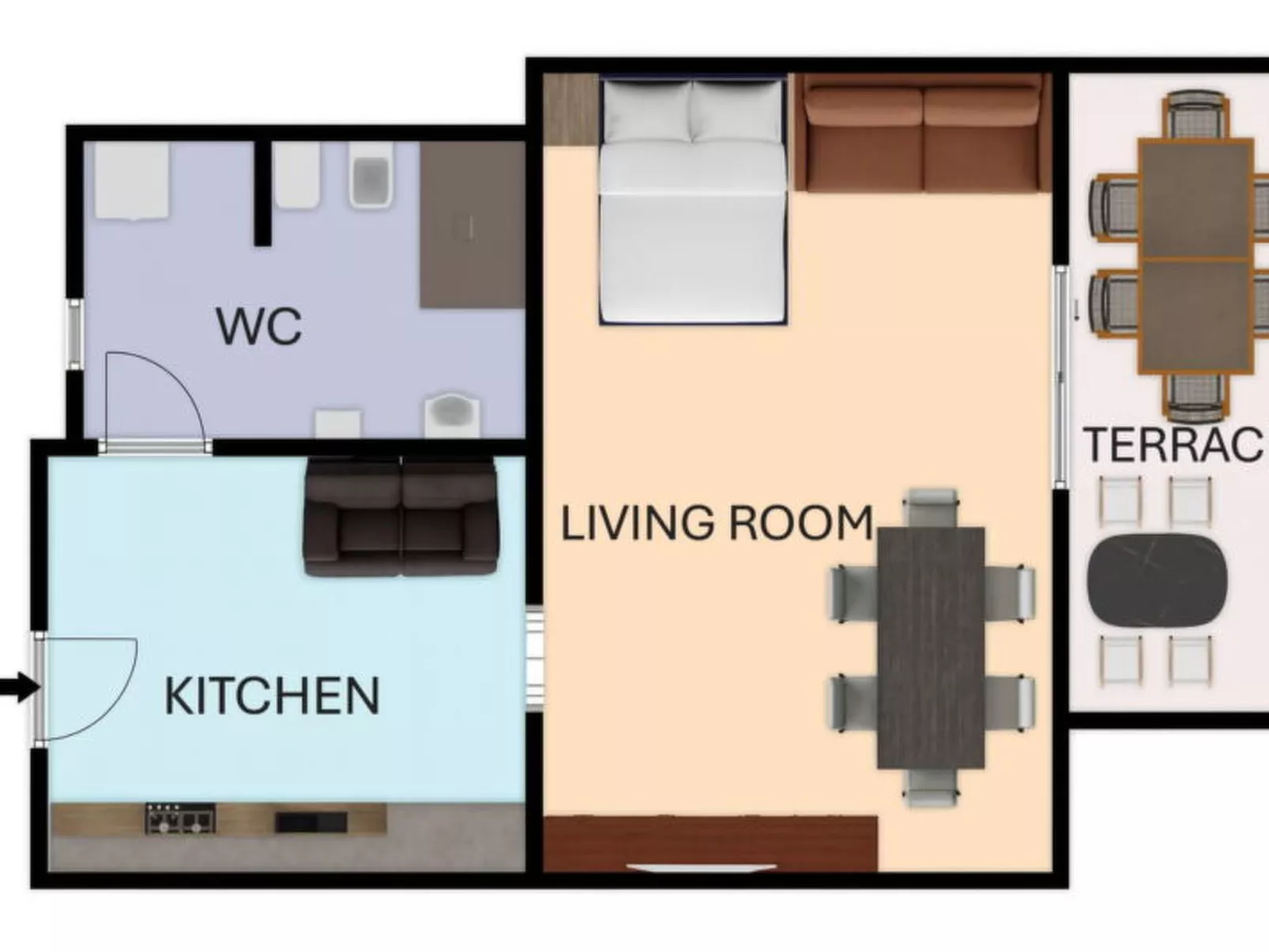 Sospiri Sul Mare - Drinnen