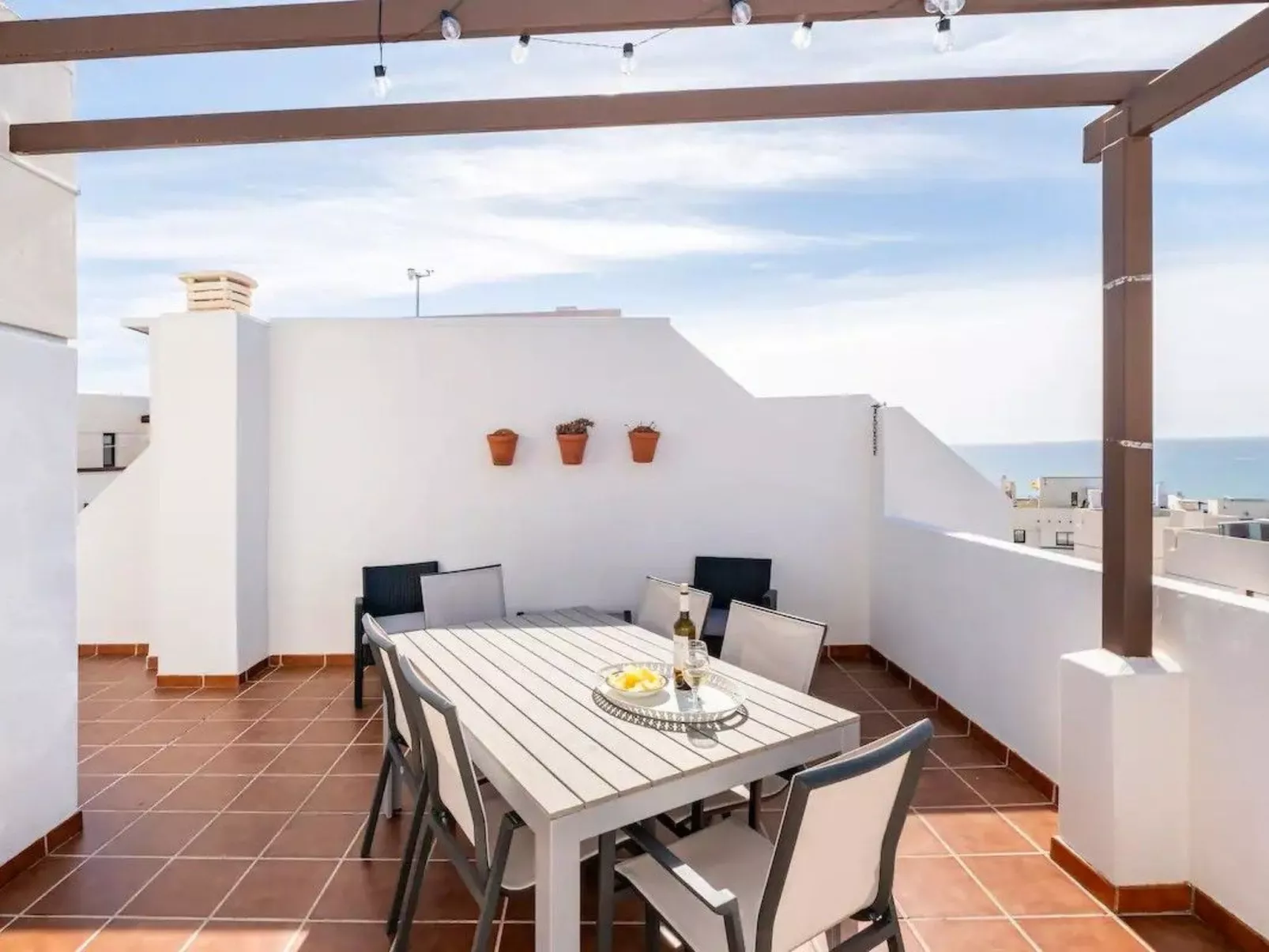 "Casa Valle Niza" mit Pool - Draußen