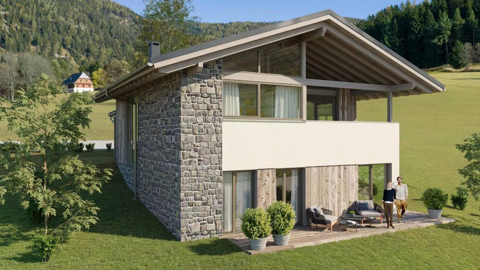 Grebenzen Top Chalet Mazzel-Exterior summer