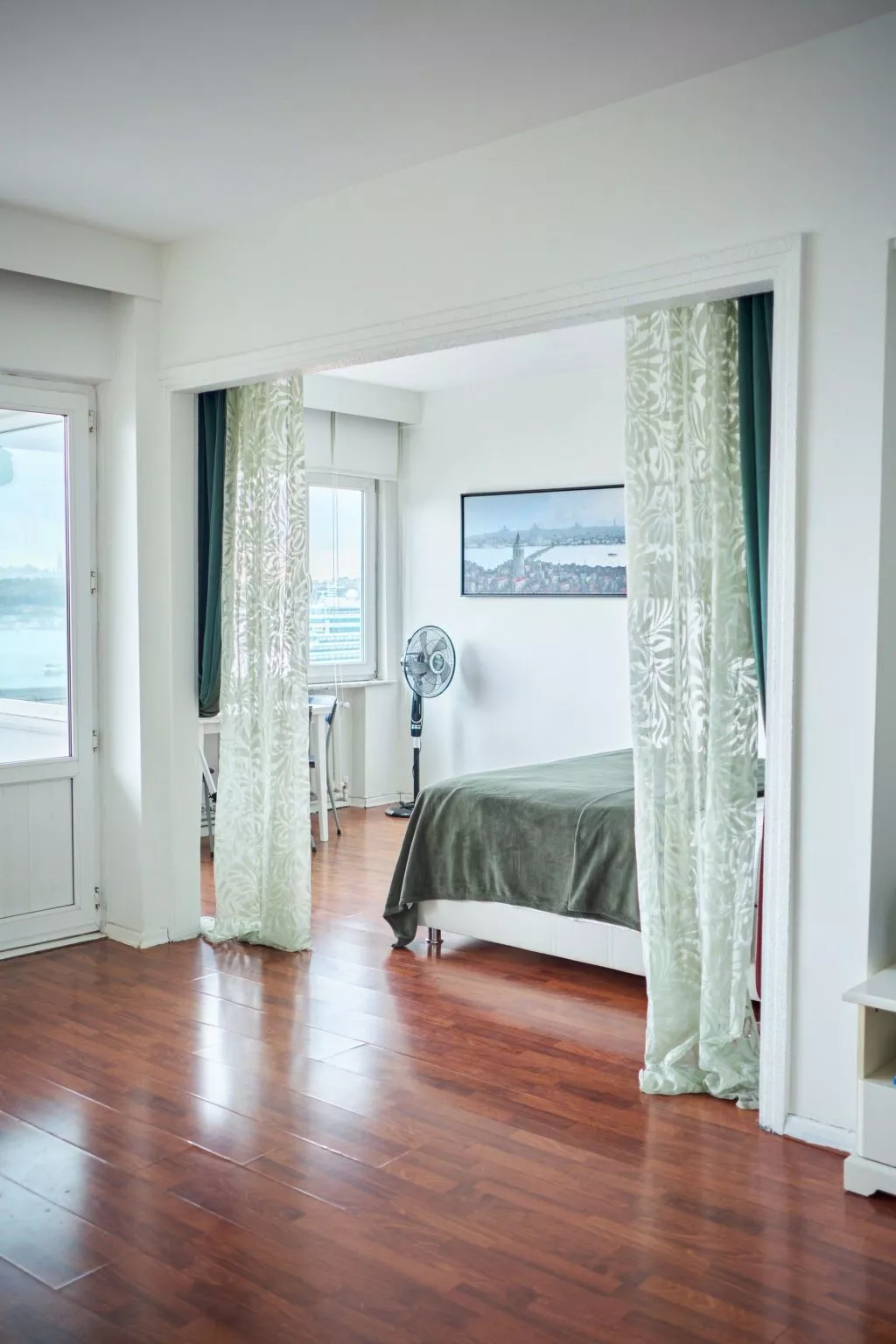 Wohnung mit Blick auf die Halbinsel von Istanbul - Drinnen