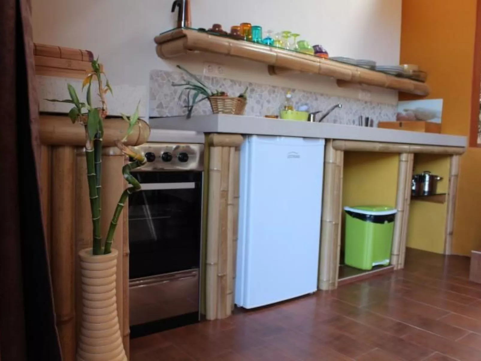 Romantisch und einzigartig "Das Bambus-Apartment" - Inside