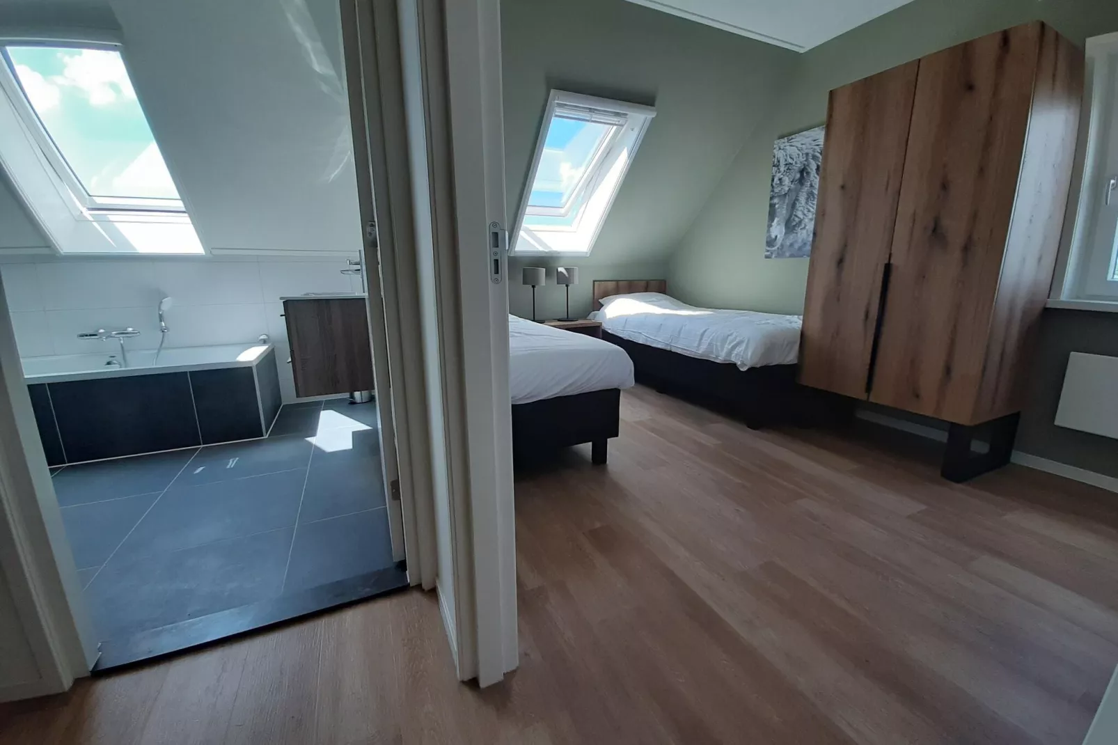 Friese Villa 1 in Leons-Bedroom