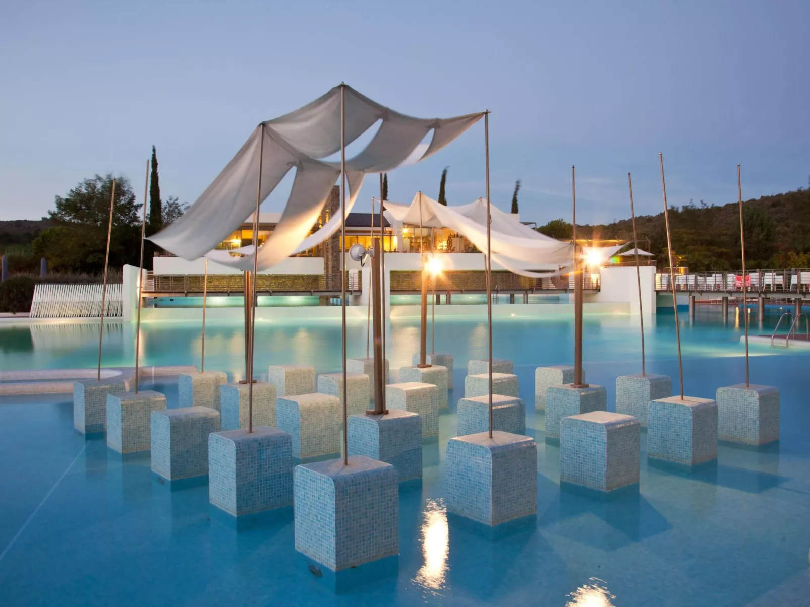 Safari-Lodge-Zelt in Castiglione della Pescaia - Outside