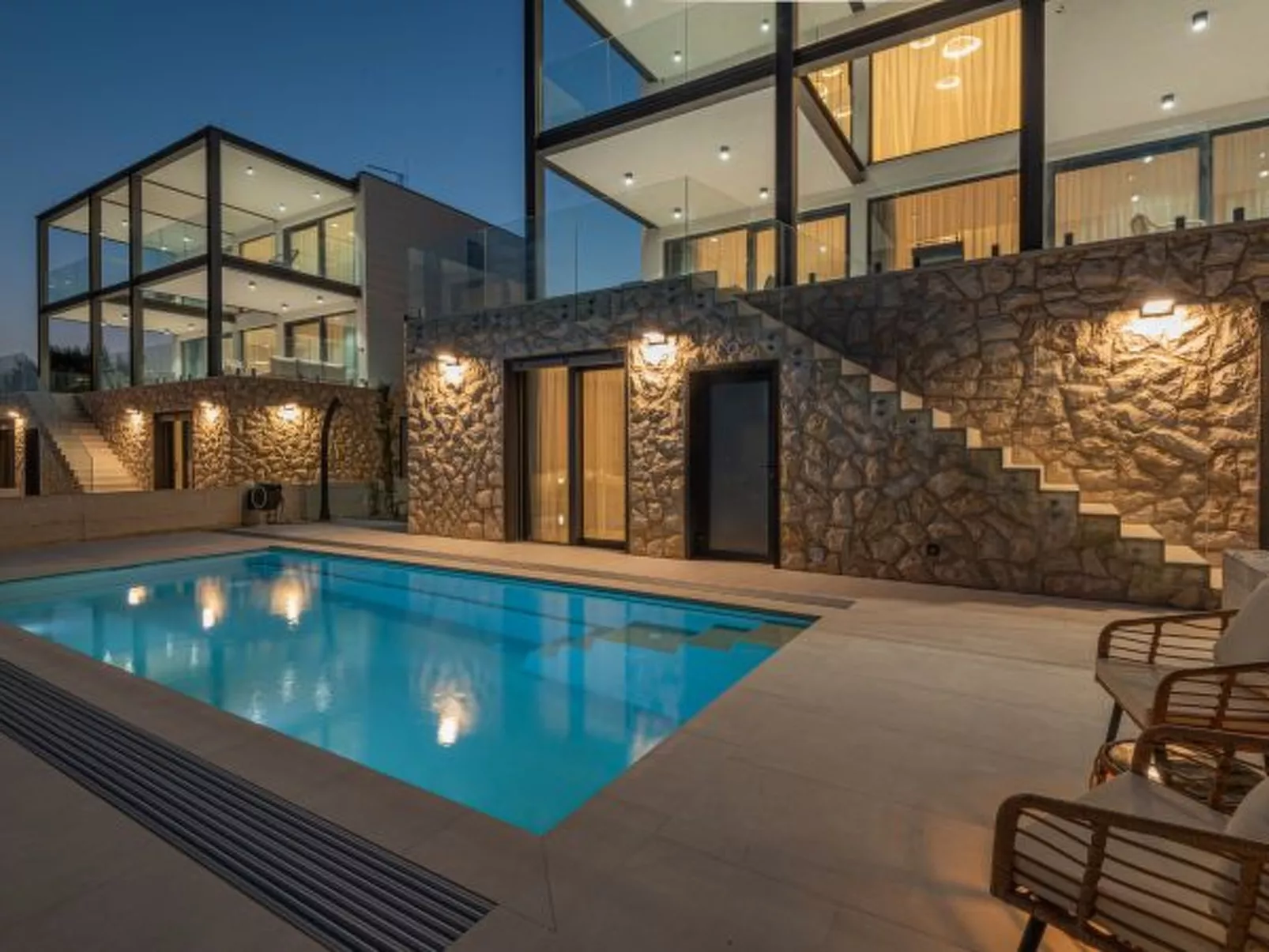 Seafront Villa Serena with pool and seaview - Image-tags.info