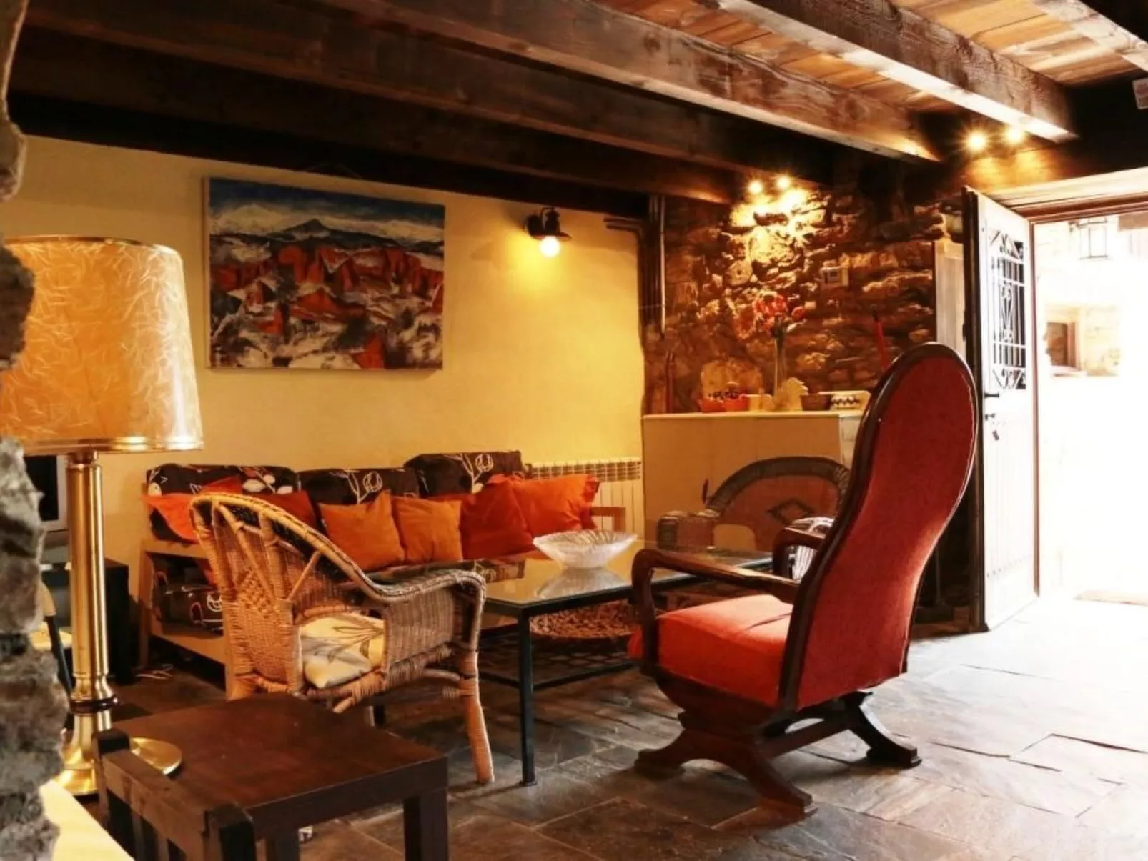 Rural Médulas Haus 1. für 4 PAX belegt. - Drinnen