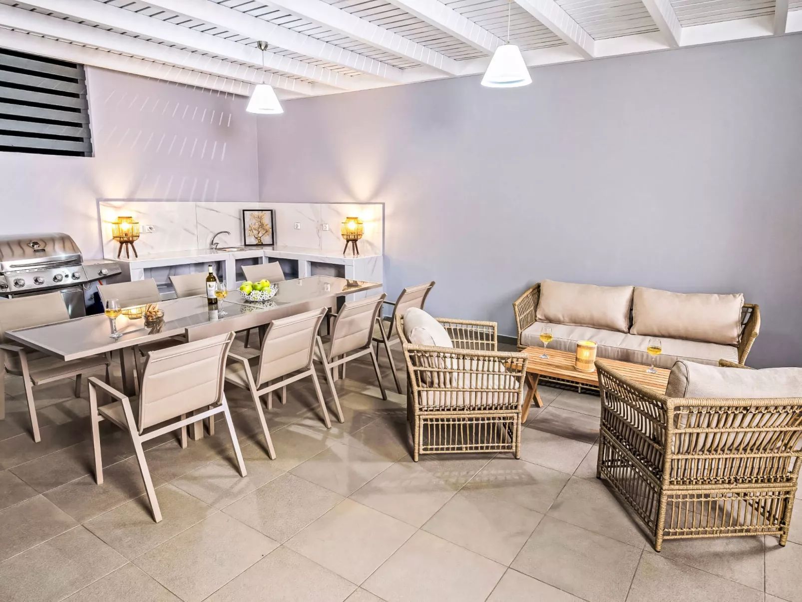 Villa Articiano mit Whirlpool und herrlicher Aussicht - Draußen