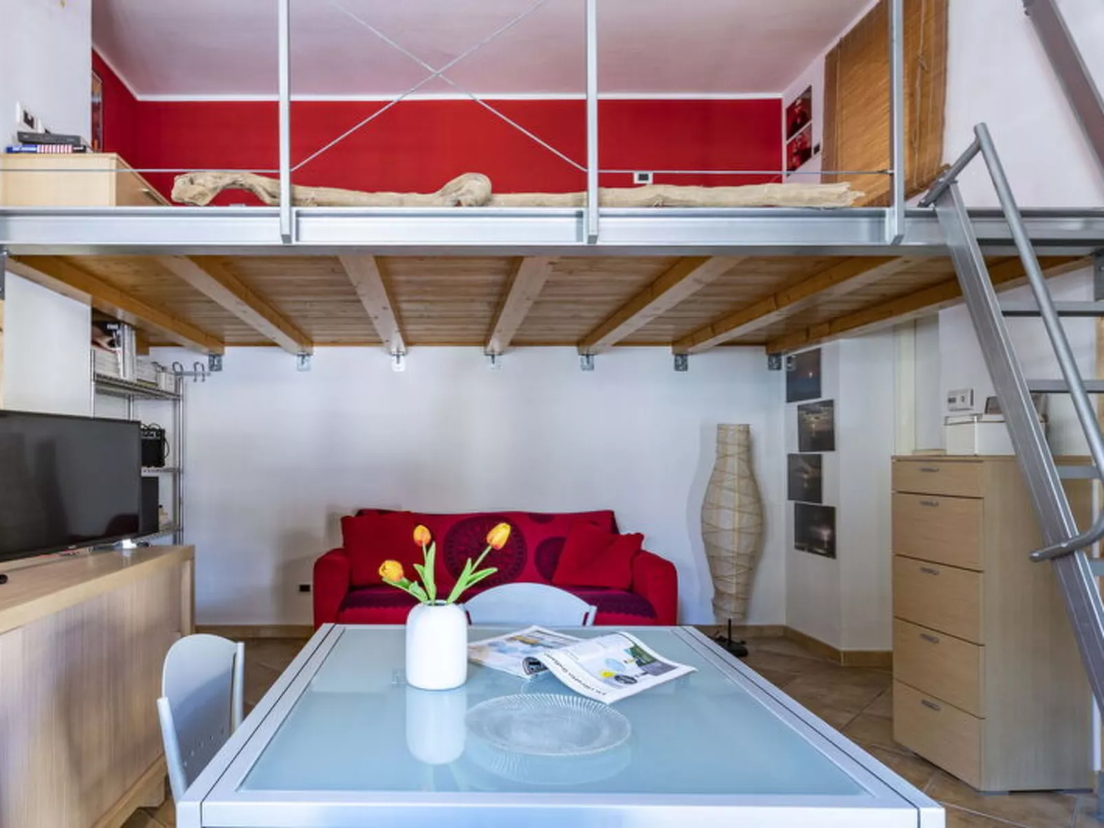 Florentine Careggi Loft - Drinnen