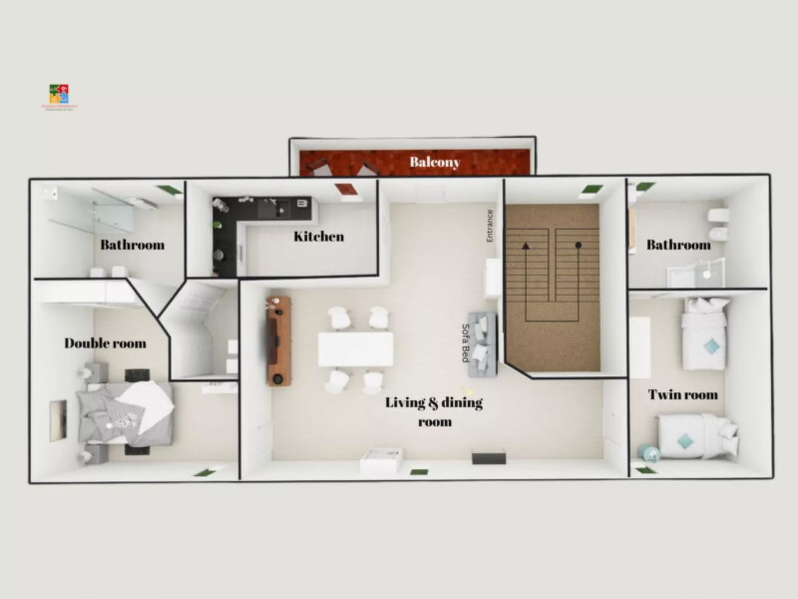 Loreto Suite Apartment - Dedans