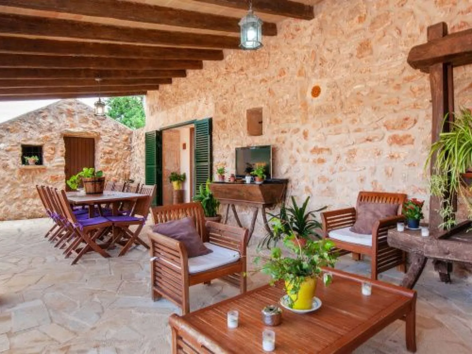 Finca 'Son Dalabau' mit Terrasse - Dehors