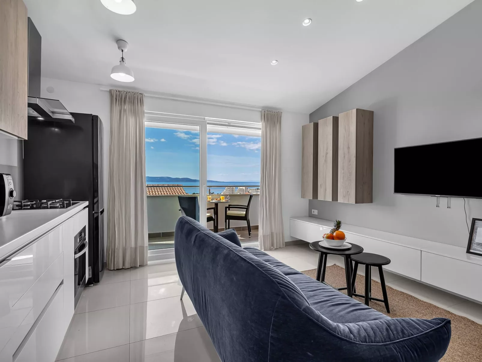 Wohnung "Blue Dream" mit Balkon - Dedans