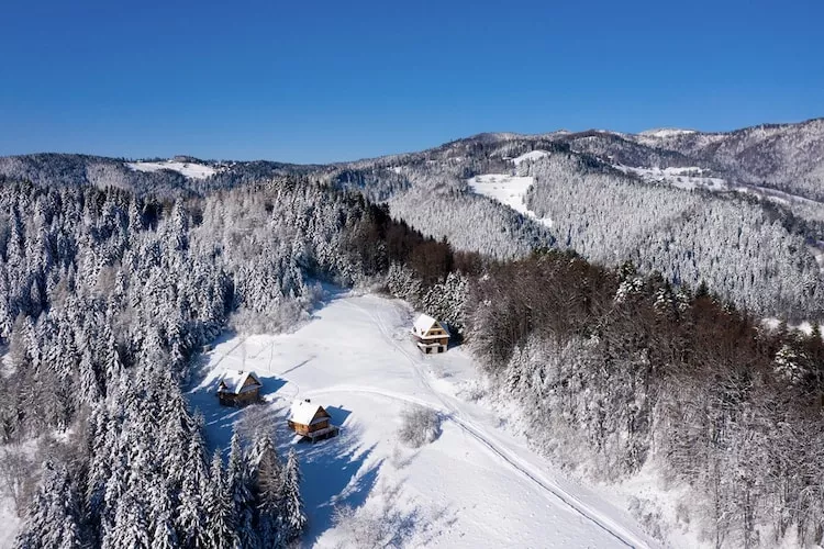 Dom wakacyjny dla 8 osób w Piwnicznej Zdroju - Gebiet Winter 1 km