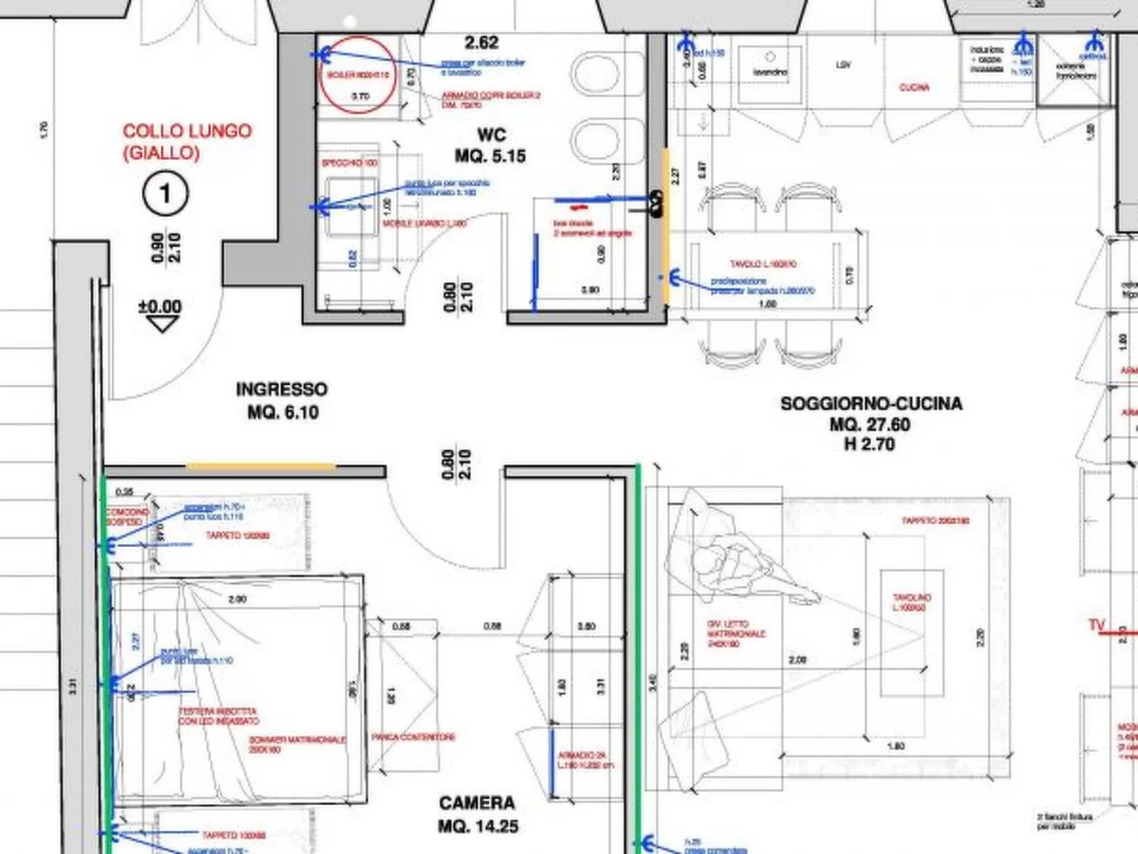 Desenzanoloft Palazzo Visconti-Collo Lungo Giallo - Image-tags.info