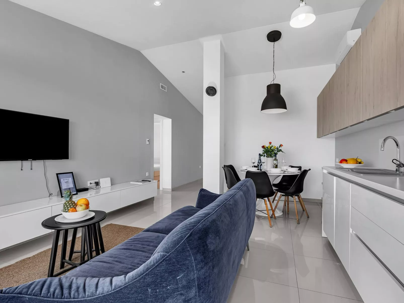 Wohnung "Blue Dream" mit Balkon - Dedans