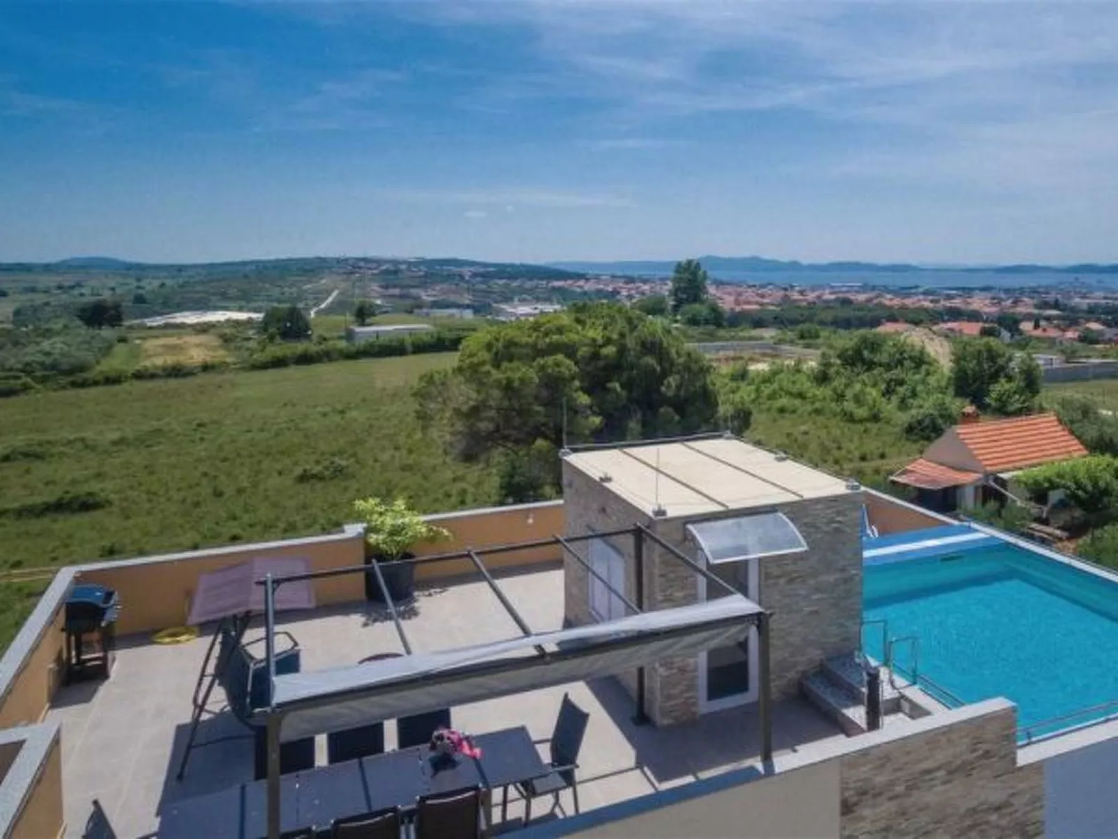 Villa Panorama with rooftop pool - Image-tags.info