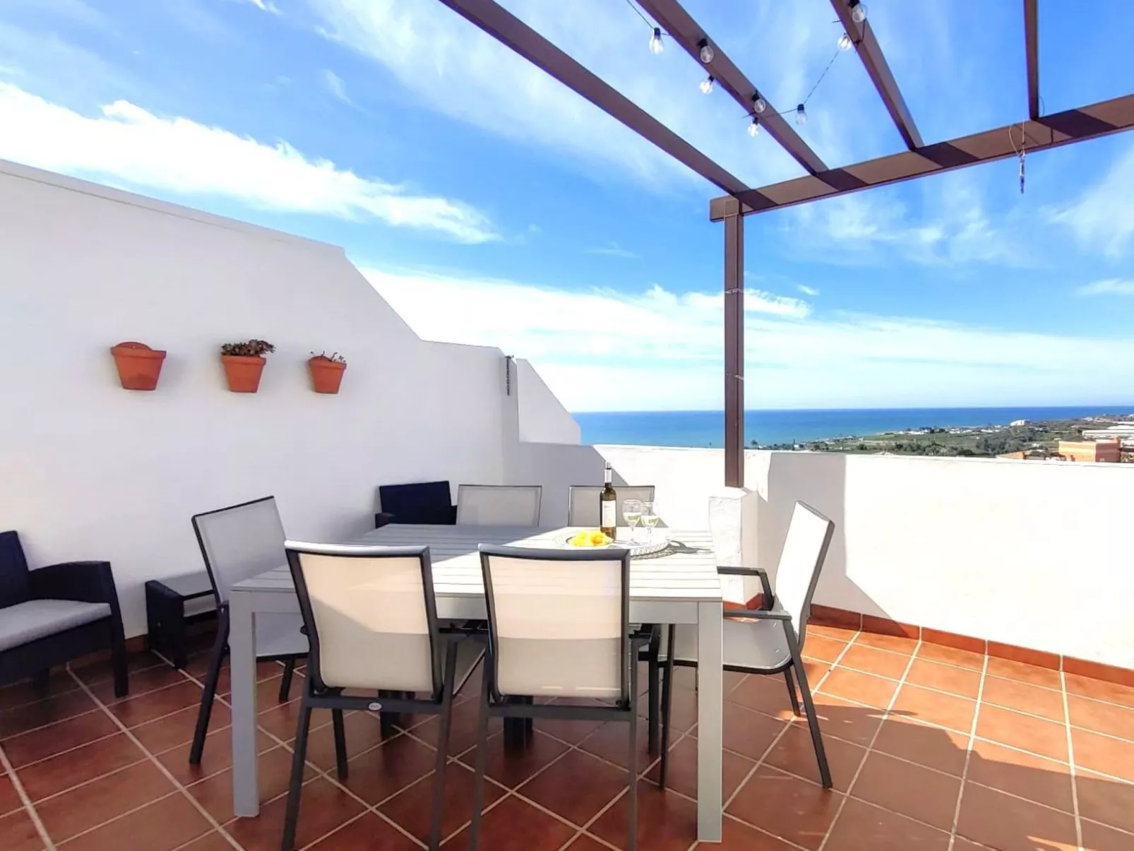 "Casa Valle Niza" mit Pool - Draußen