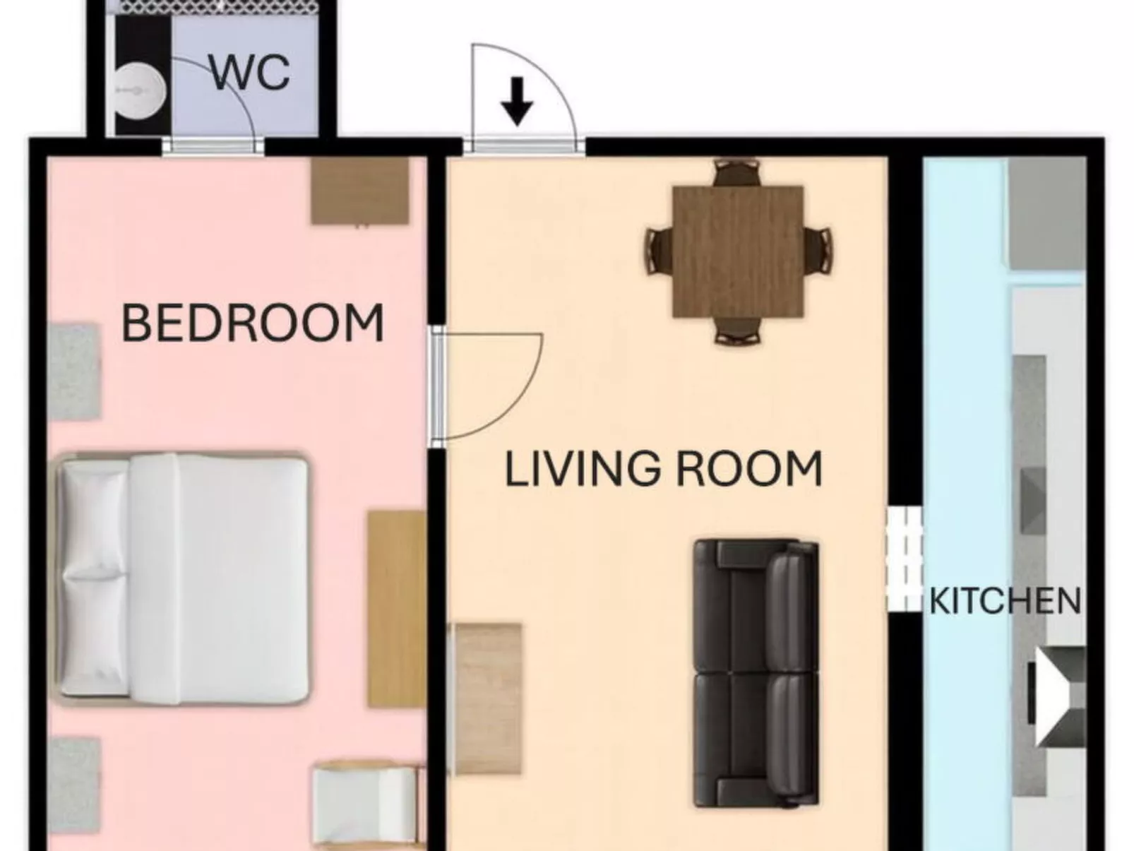 Green Suite Florence - Drinnen