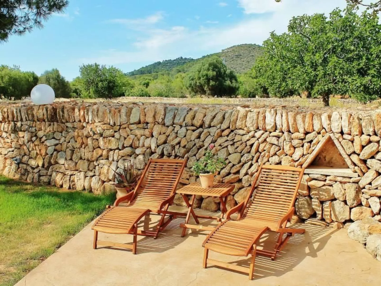 Finca "Son Gabriela" mit eigener Terrasse - Draußen