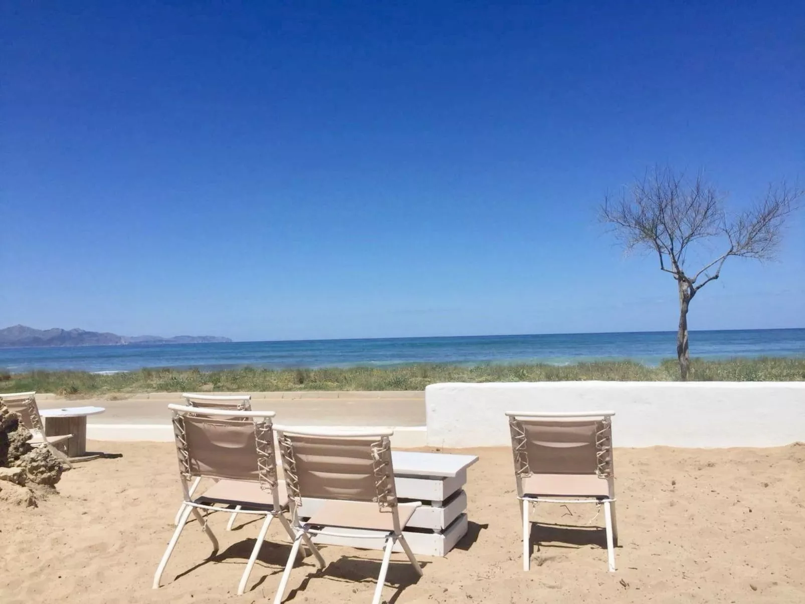 Strandvilla Beach and Ocean in Son Serra De Mari - Outside