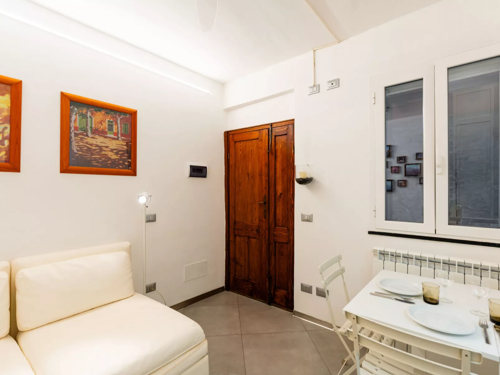 Terrazza con glicine - Dedans