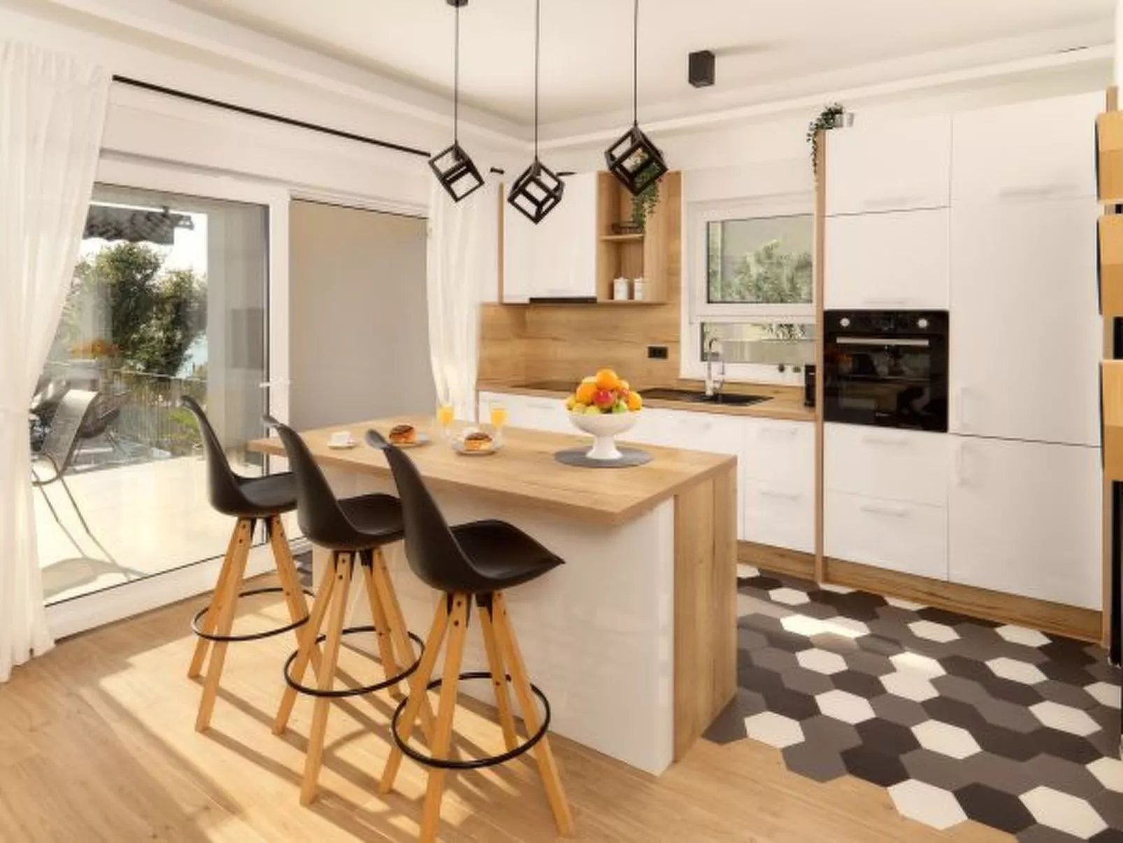 Beautiful Villa Katharina with pool - Draußen