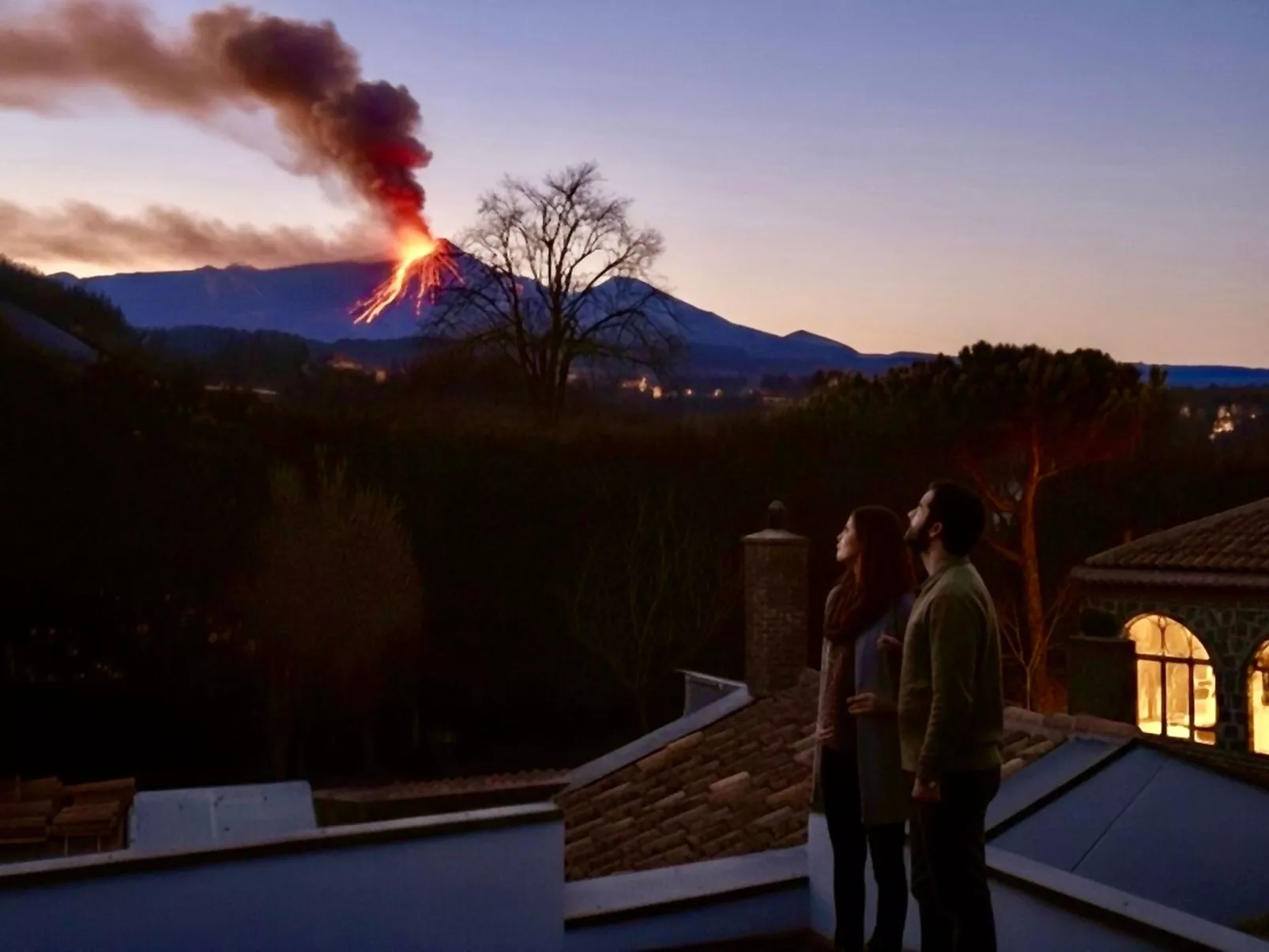 Chalet am Ätna - Outside