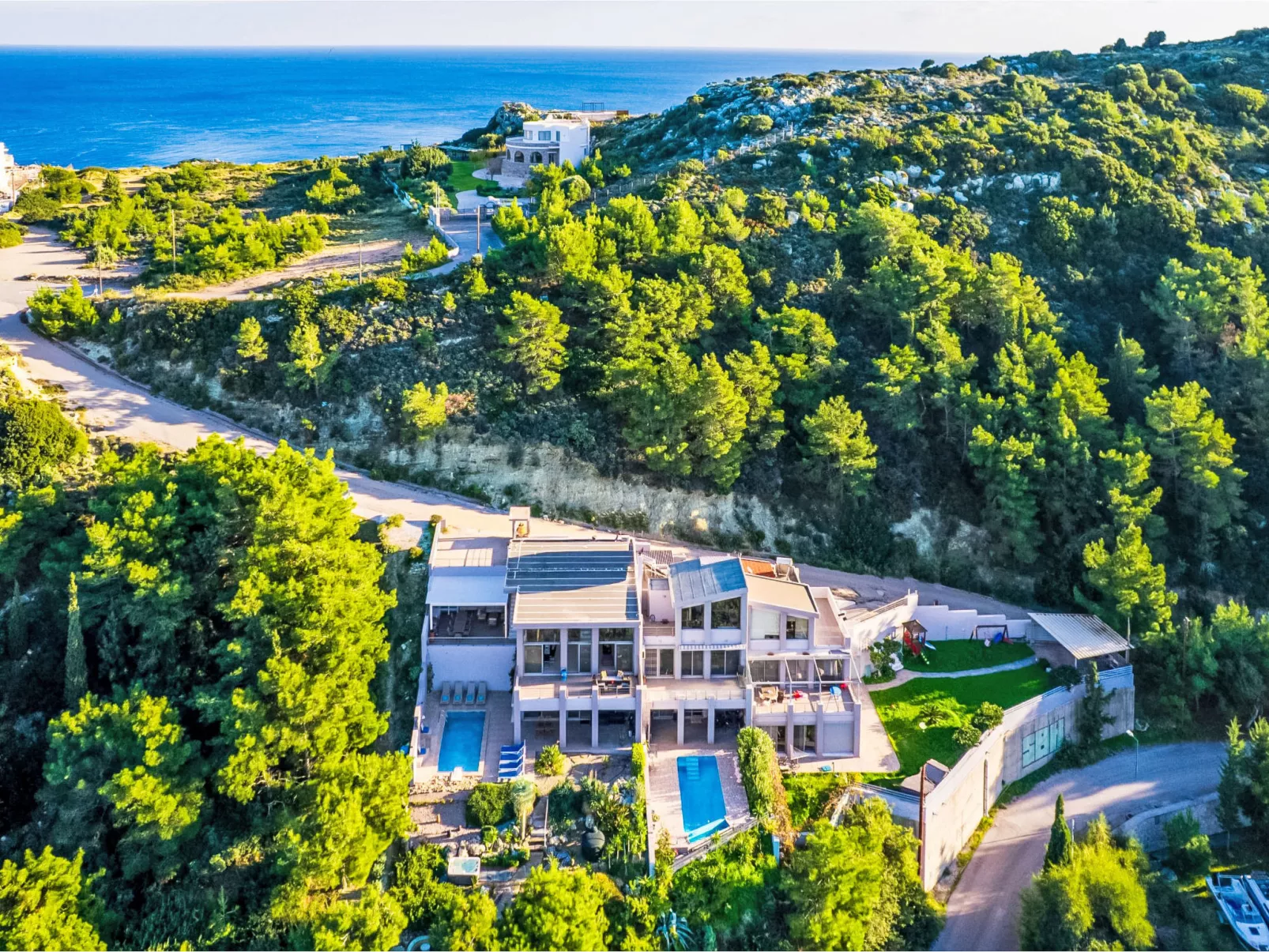 Villa Articiano mit Whirlpool und herrlicher Aussicht - Draußen