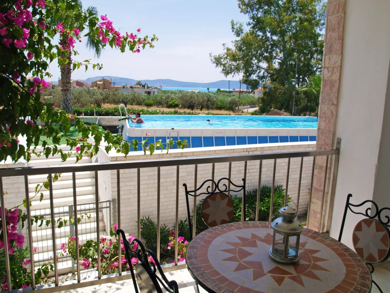 In Ermioni mit gemeinschaftlichem Pool, Grill und Terrasse - Draußen