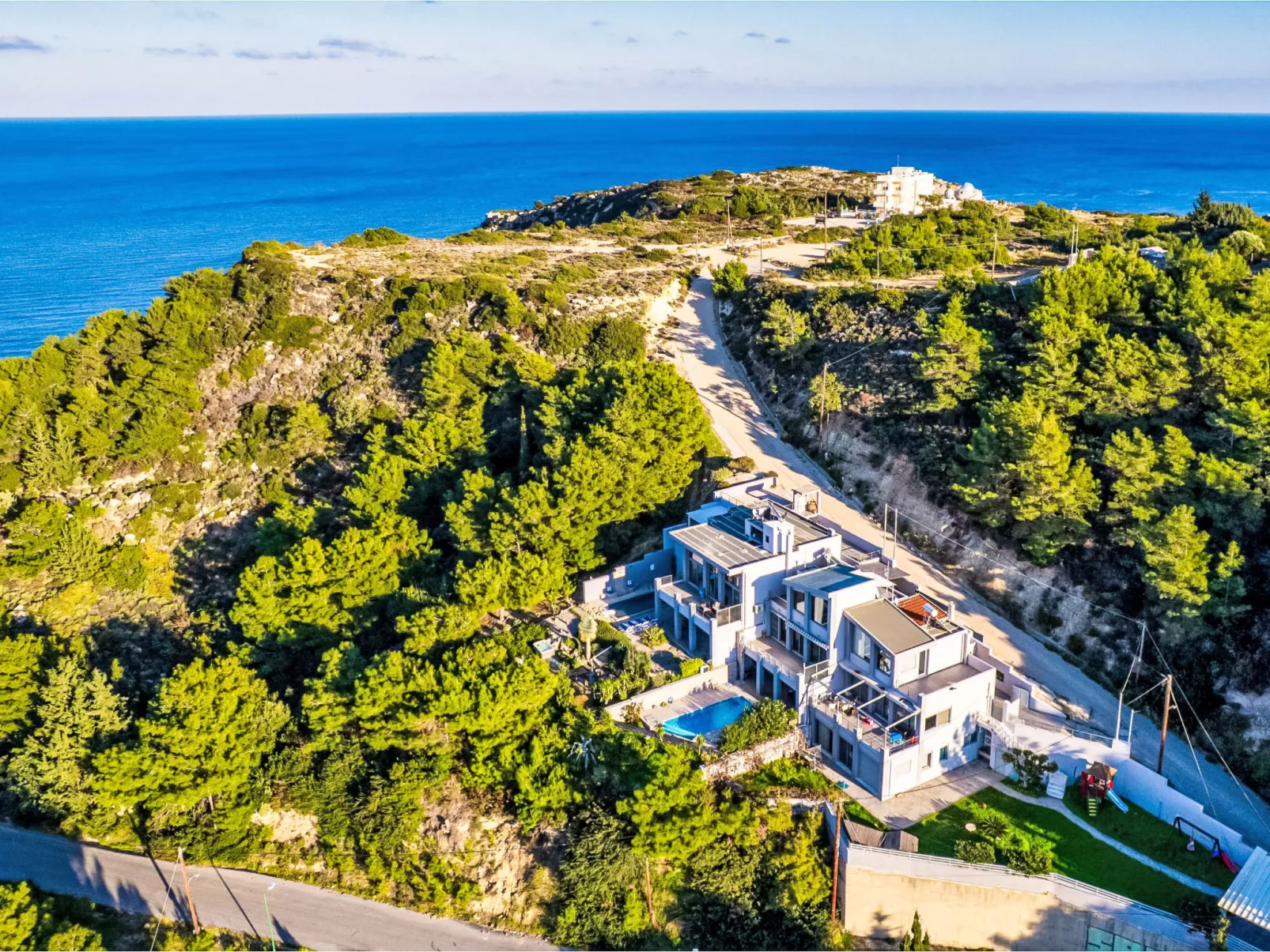 Villa Articiano mit Whirlpool und herrlicher Aussicht - Draußen