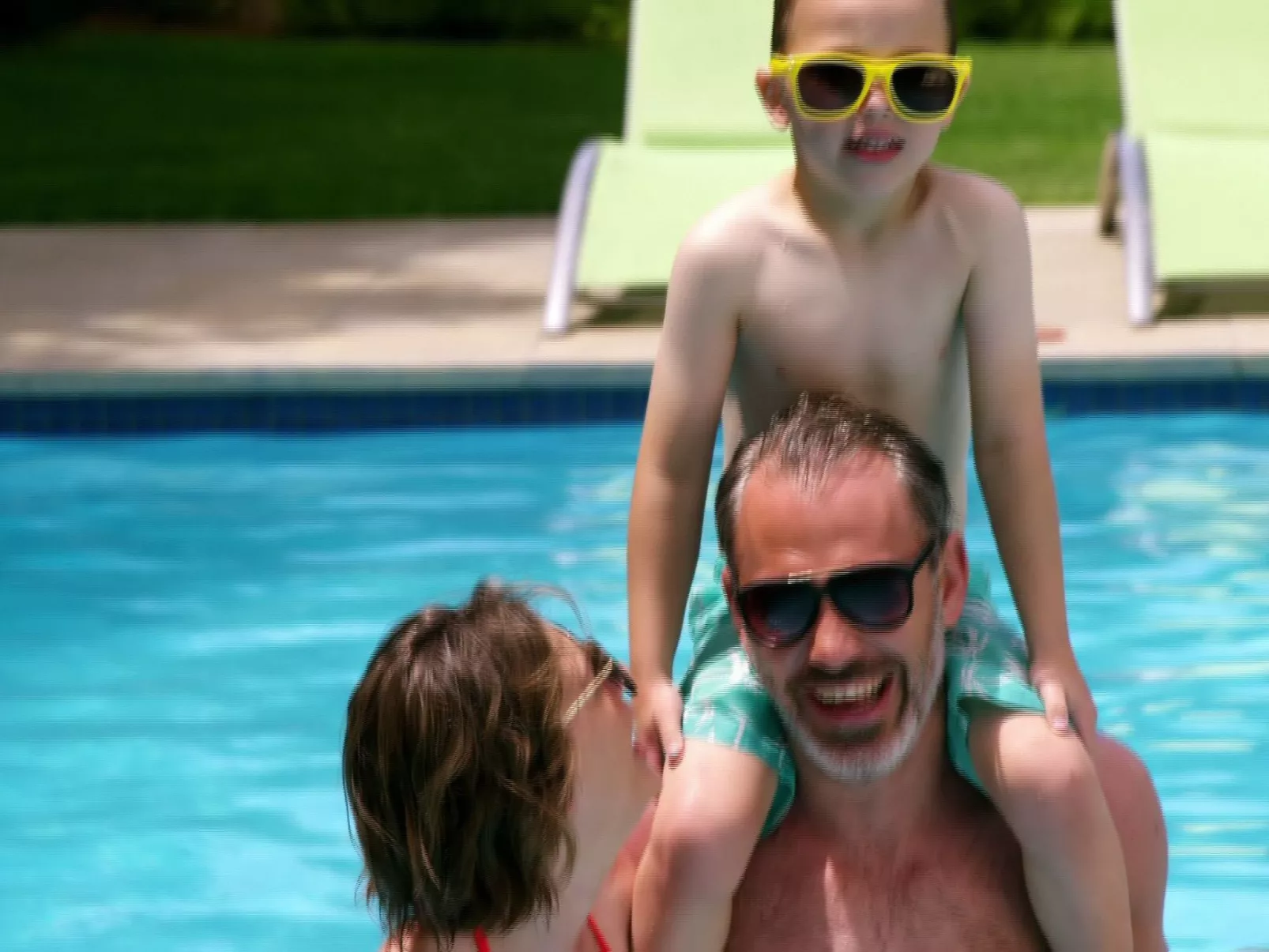 2-Zimmer-Wohnung beheizter Pool - Draußen