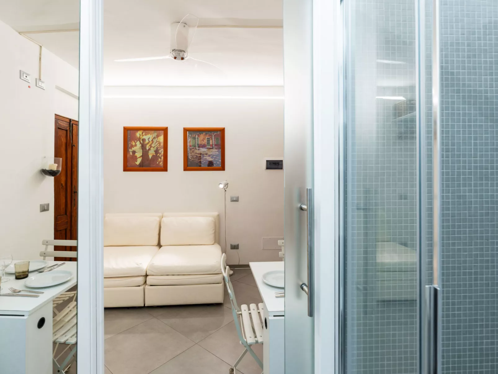 Terrazza con glicine - Dedans