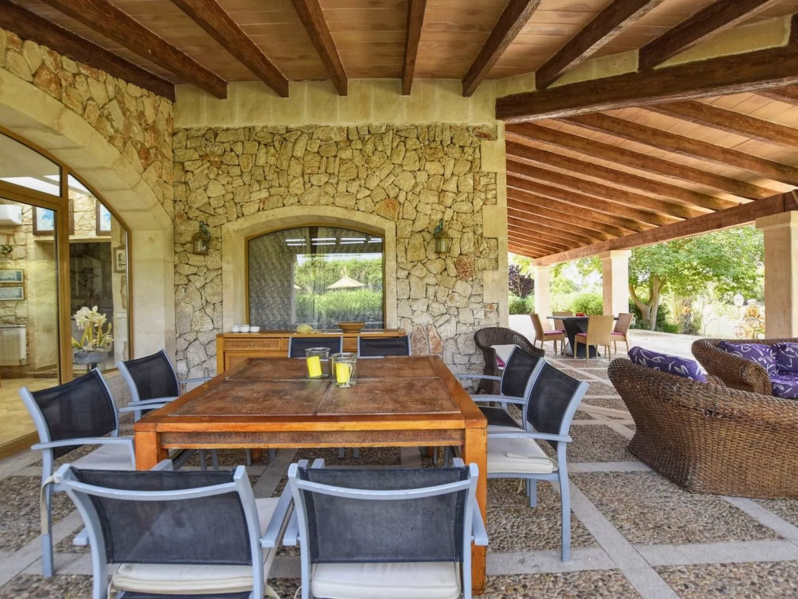 In Campos mit Privatem Pool - Drinnen