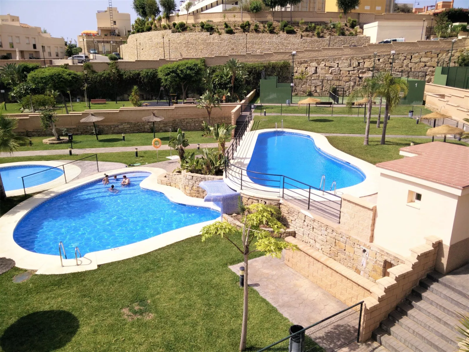 "Casa Valle Niza" mit Pool - Draußen