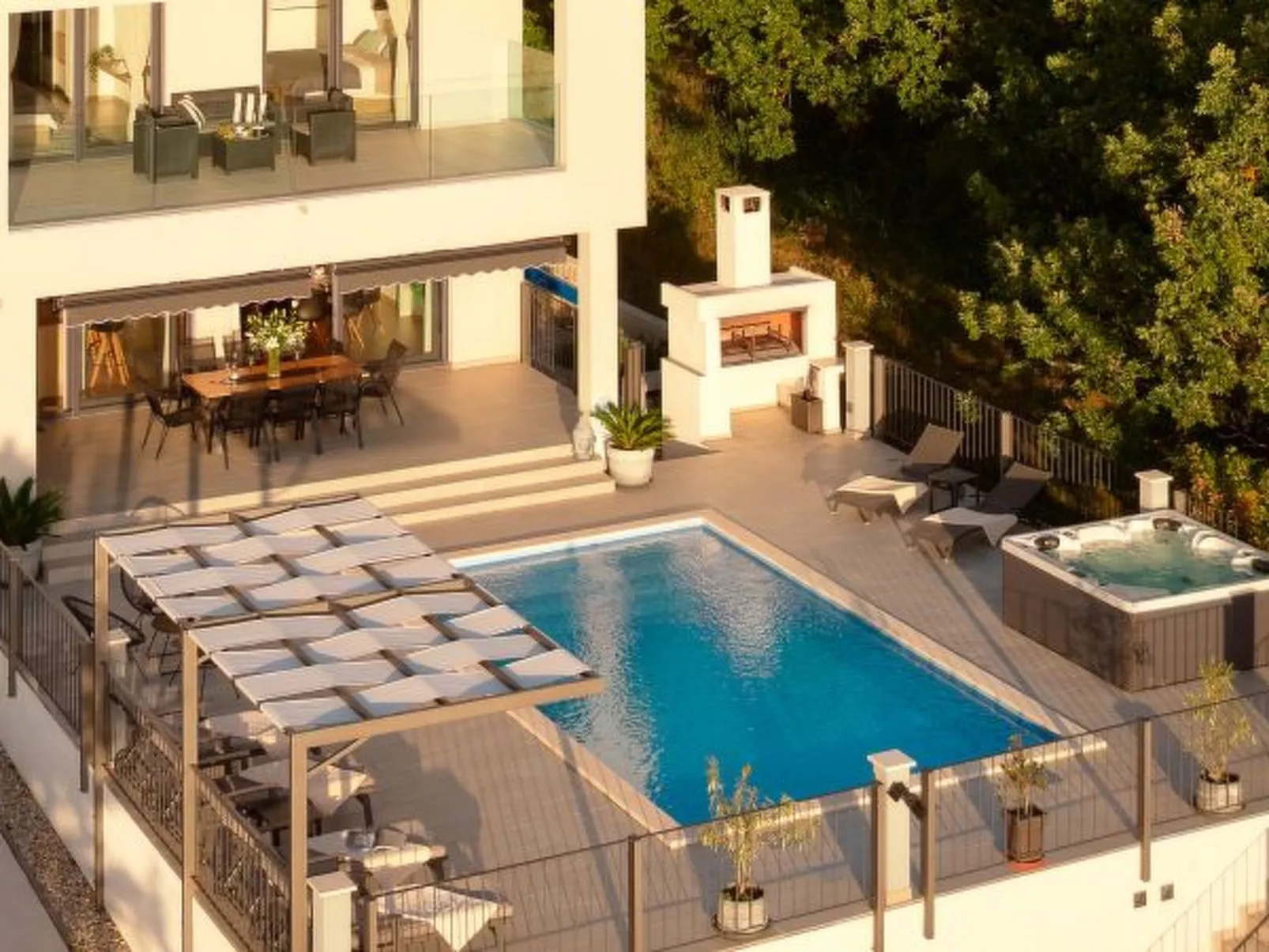 Beautiful Villa Katharina with pool - Drinnen