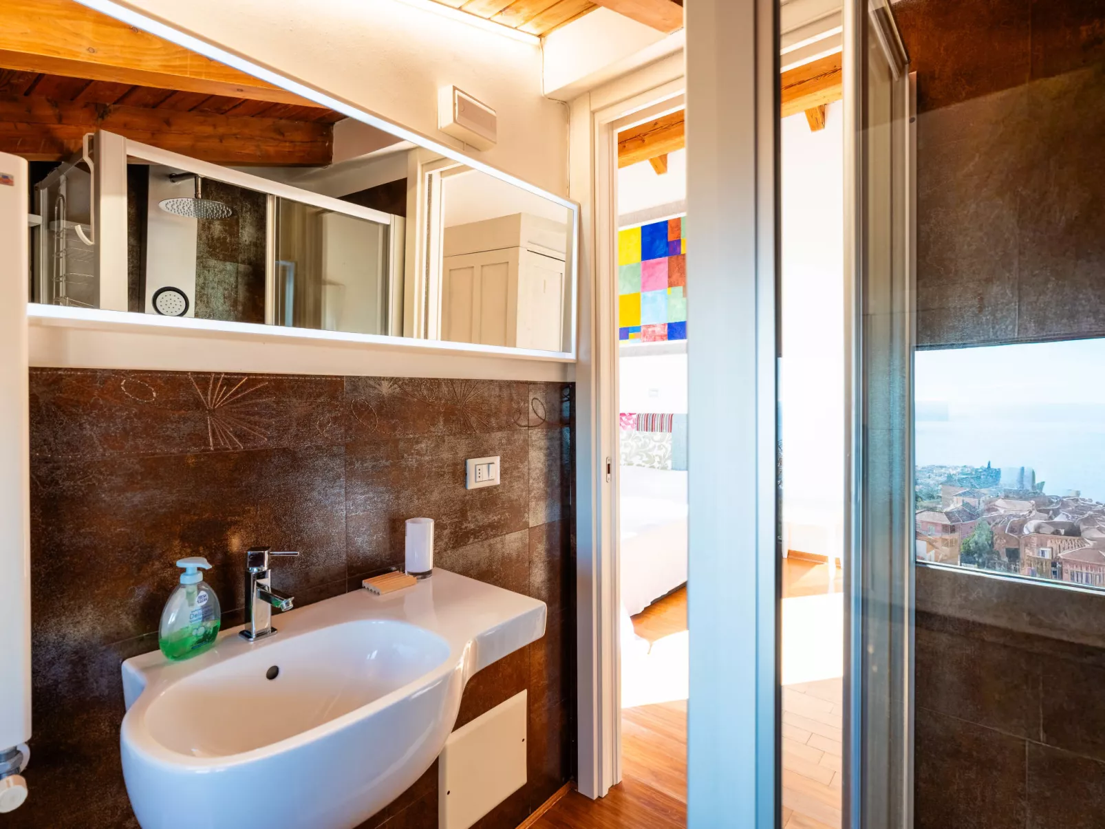 Terrazza con glicine - Dedans