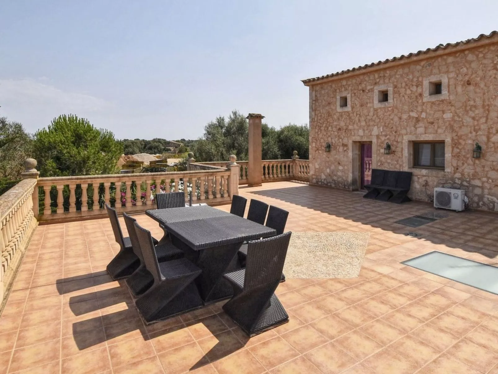 In Campos mit Privatem Pool - Draußen