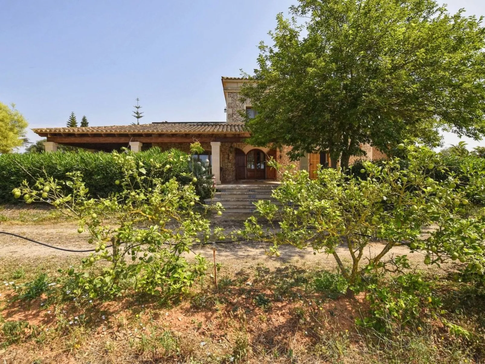 In Campos mit Privatem Pool - Draußen