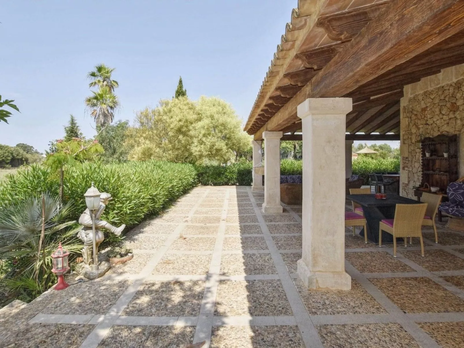 In Campos mit Privatem Pool - Draußen